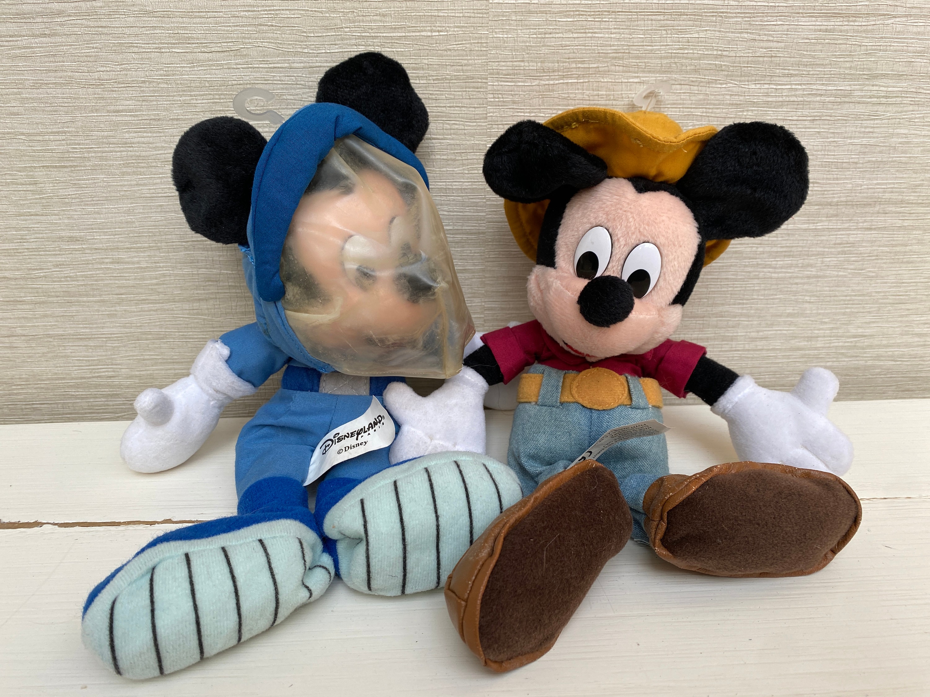 Disney Mickey and Minnie Mouse Vintage Soft Toys / Beanies Disney Mickey and Minnie Mouse Vintage Soft Toys / Beanies