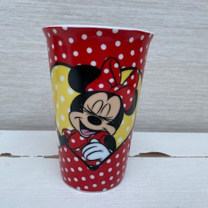 Disney Minnie Mouse Ceramic Tumbler Beaker Cup 13 cm