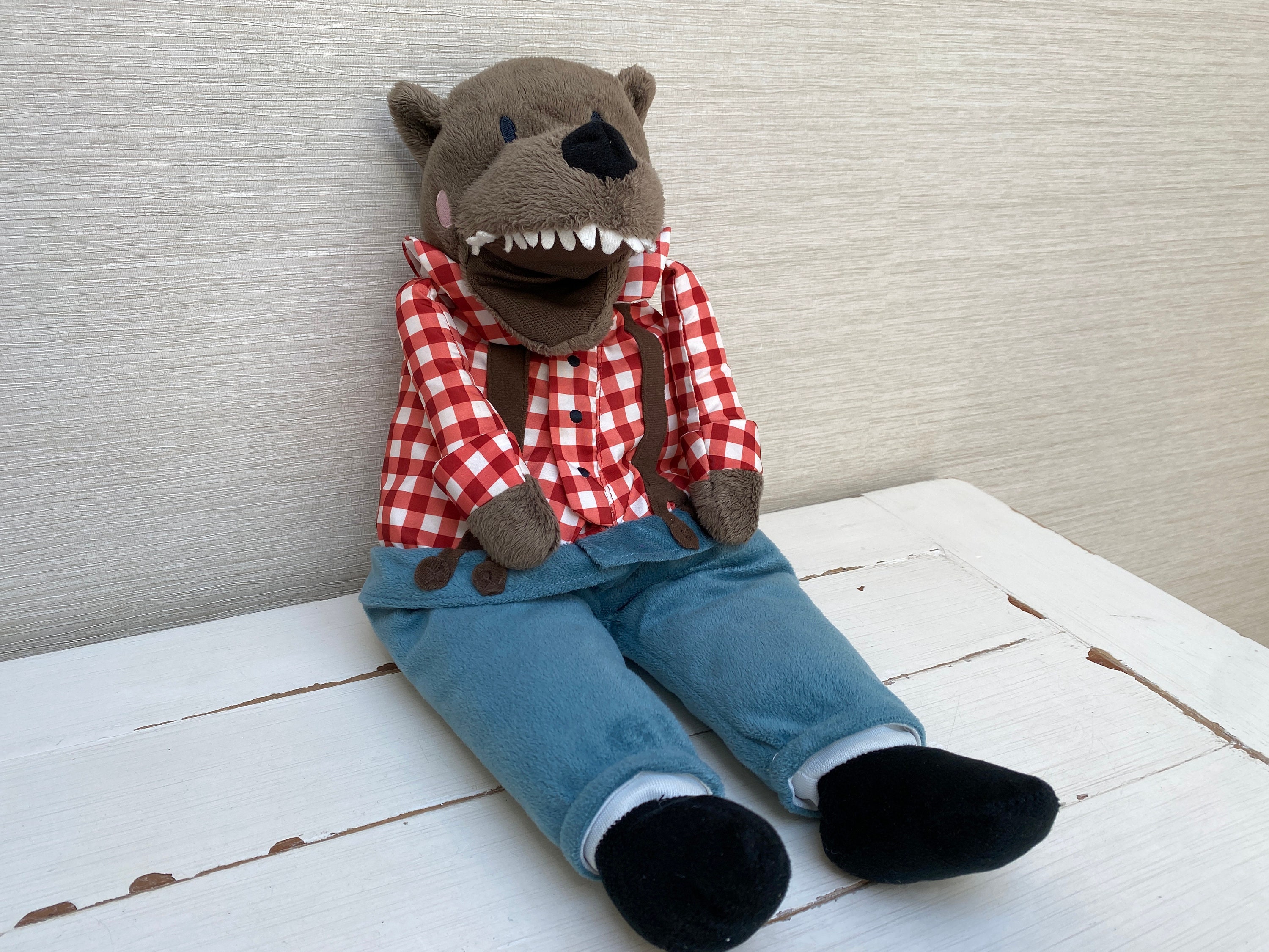 Ikea best sale wolf plush