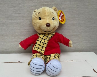 rupert the bear stuffed animal