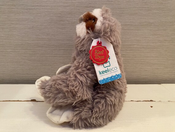 Sloth Plush Toy 100 Recycled Eco Soft Teddy Keel Keeleco With Tag 8 Etsy Israel
