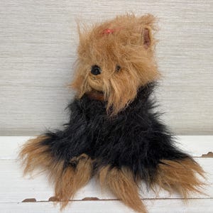 Ty Beanie Buddy Yorkshire Terrier Dog The Beanie Baby  Soft Toy Plush  Collectable 12&quot;