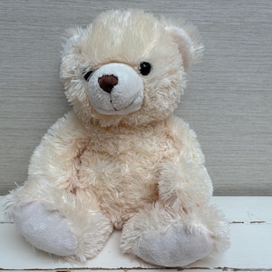 Keel Toys White Fluffy Teddy Bear Soft Toy Plush 13” - No Tag