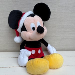 Mickey mouse christmas plush - Etsy 日本