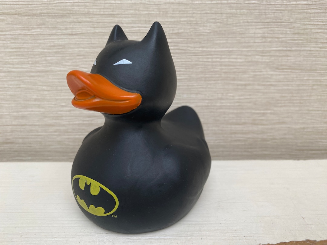 Batman Duck Rubber Ducky Bath Toy DC Superhero Comics Etsy