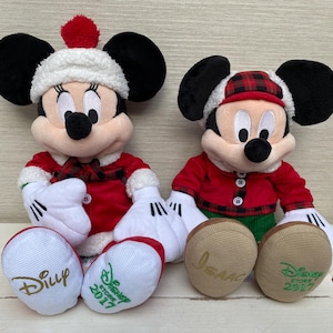 Mickey and Minnie Mouse Personalised Soft Toys Disney Store