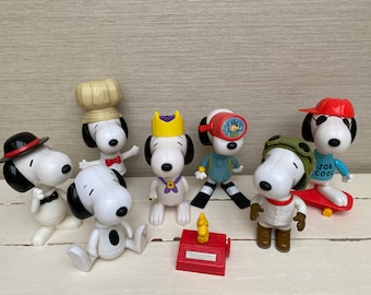 Mcdonalds Snoopy Play Display Figure / Children&#39;s Toys 2000 - Various Figures Sold Individually