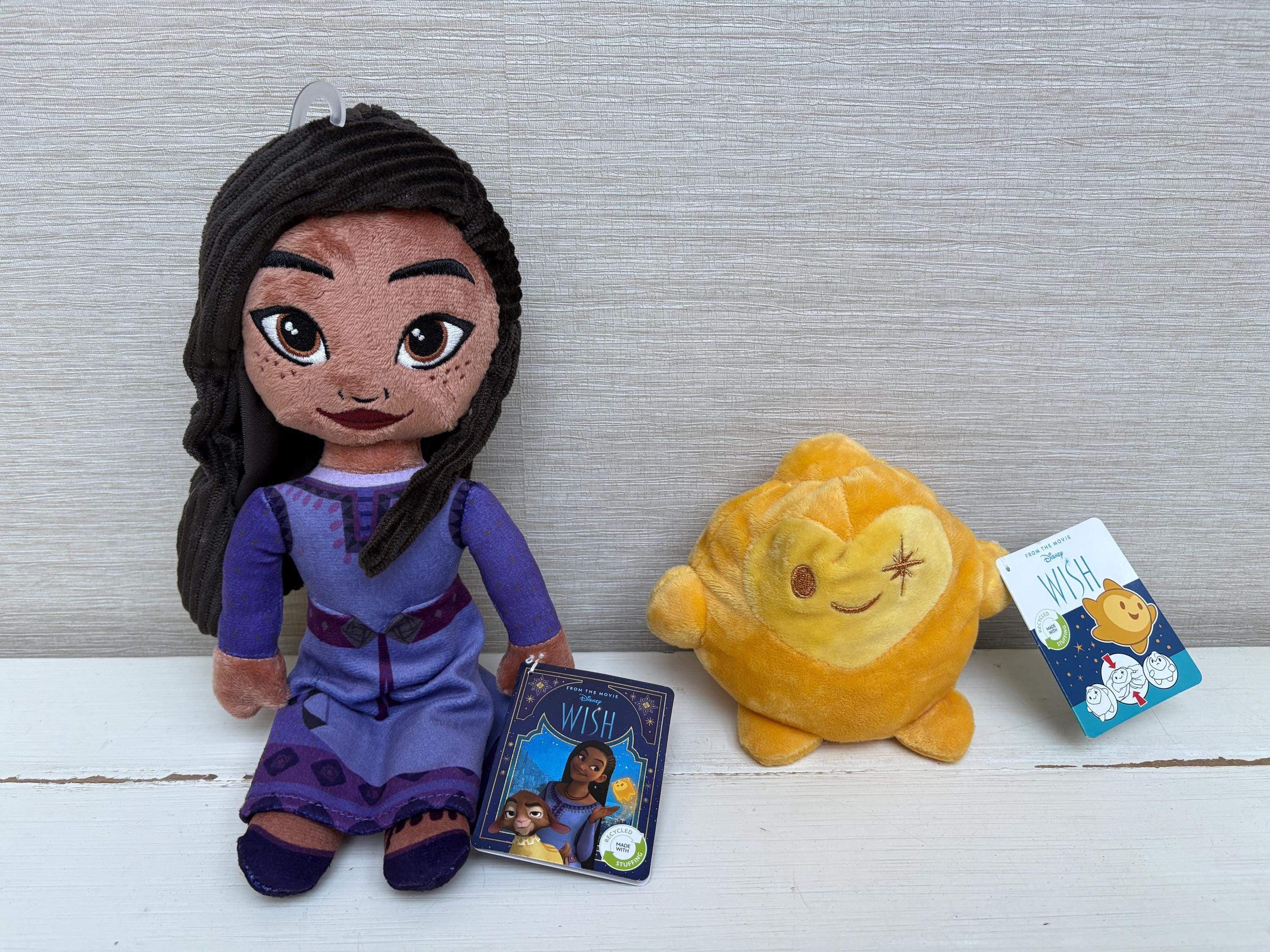 Disney Wish Soft Toys Plush Two Choices of Character to Choose