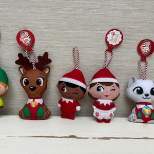 McDonalds Happy Meal Toy 2022 Elf Mates , Elf on The Shelf , Elf Pets Plush Soft Toy Teddy&#39;s Christmas - Various Characters Sold Separately
