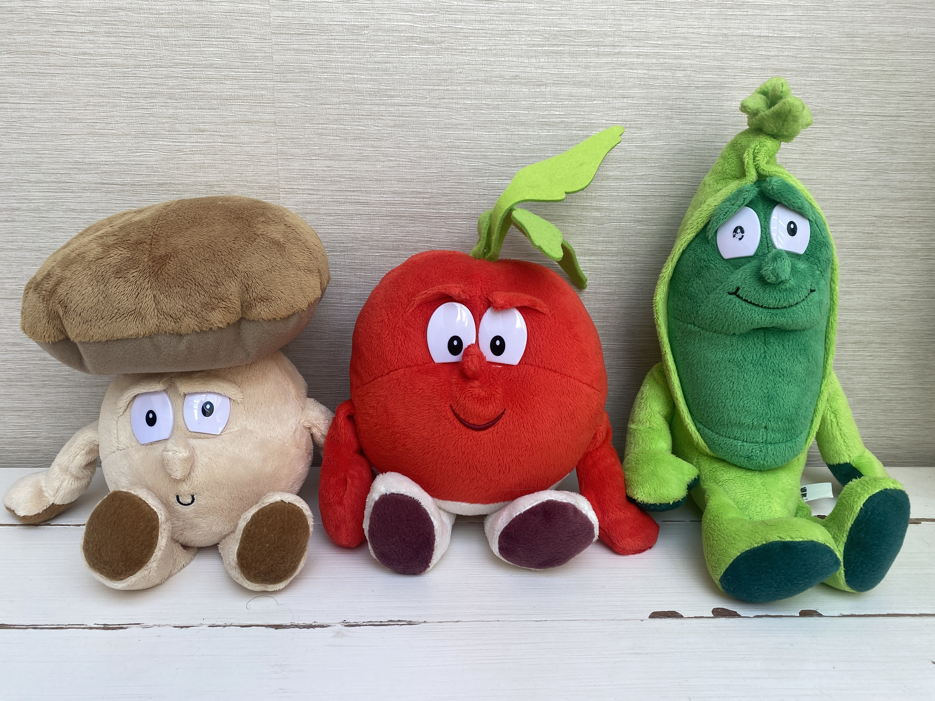 Goodness Gang Fruit and Vegetable Soft Toys Plush Large and Small