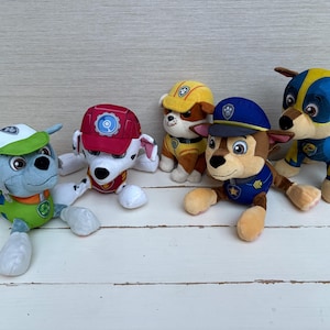 Peluche de la Patrulla Canina de Nickelodeon - Spinmaster y TY - Varios personajes vendidos individualmente