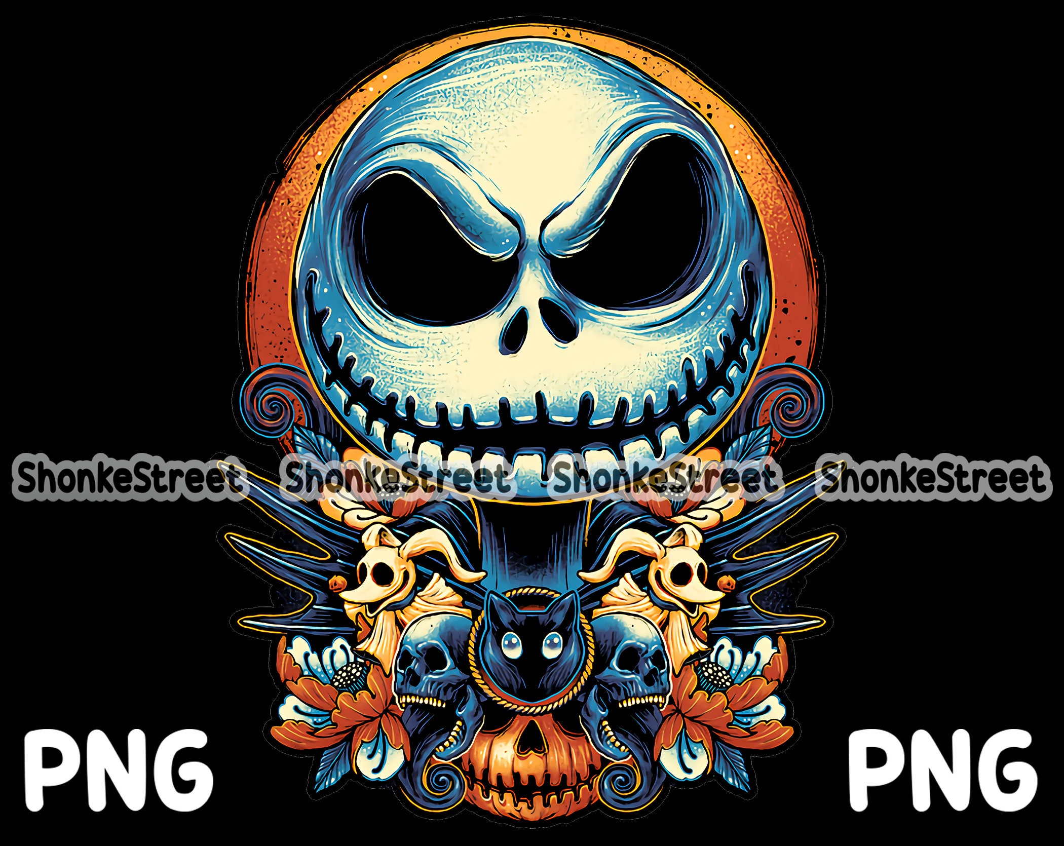 The Nightmare Before Christmas - Jack Skellington PNG - Horror Charac…
