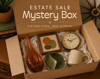 Vintage Curated Estate Sale Mystery Box