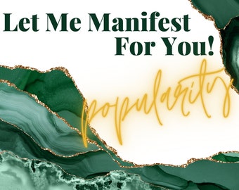 Let Me Manifest POPULARITY For You! - Manifestation Ceremony | Manifestation Session | Manifestation Coach | Law of Assumption | LOA