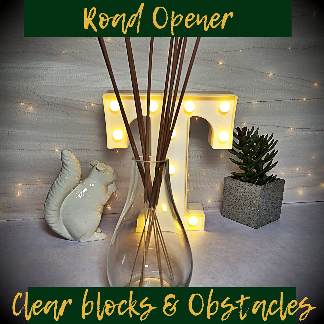 ROAD OPENER Block Removal Incense Manifestation Incense, Ritual Incense, Spell Incense