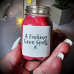 A FUCKING LOVE SPELL Manifestation Candle Ritual Candle, Spell Candle, Altar Candle, love spell, specific person, attraction spell image 4