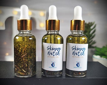 SKINNY BITCH Ritual Oil - Health Oil, Health Spell, Manifestation Oil,  Health potion, Spell Oil, dream body spell, weight loss spell