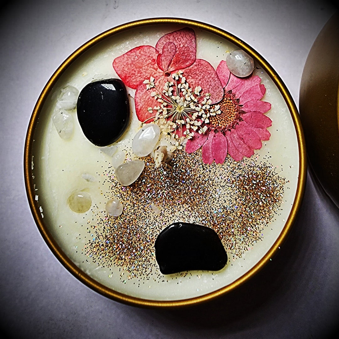 FULL MOON Manifestation Candle Ritual Candle, Spell Candle, Altar