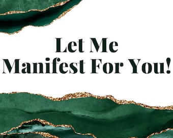 Let Me Manifest For You! - Manifestation Ceremony | Manifestation Session | Manifestation Coach | Law of Assumption | Law Of Attraction