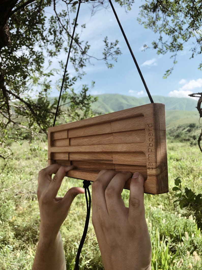 Portable Training Board Hangboard Climbing Grips