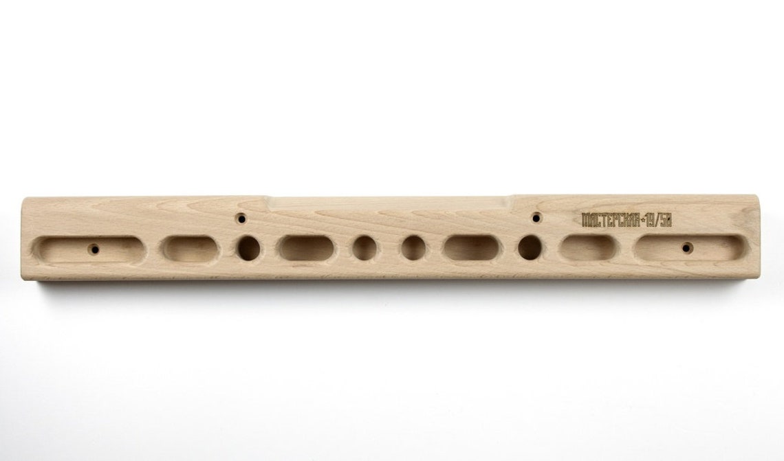 Mini Training Fingerboard Hangboard Wooden Climbing Boulder Etsy