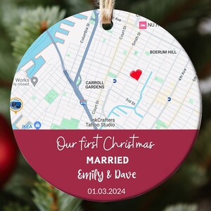 Personalisierte Ornament Hochzeit, Vermählten Ornament, Hochzeit Ornament, Hochzeit Weihnachten Ornament, Hochzeits Ornament