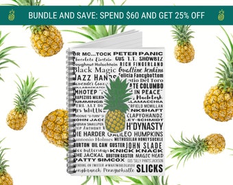 Psych TV Show Notebook: Many Names of Burton Guster