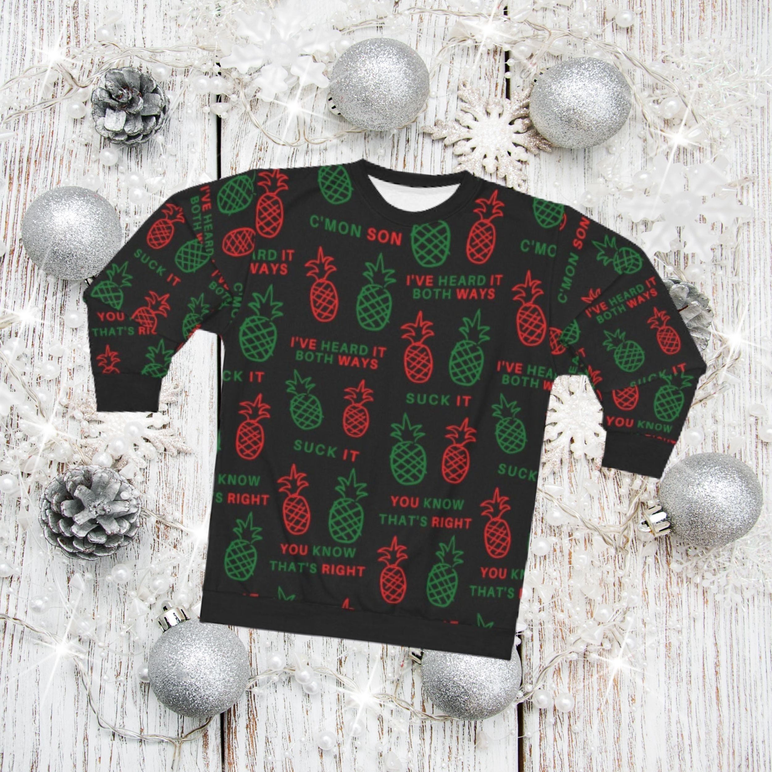 psych christmas sweater