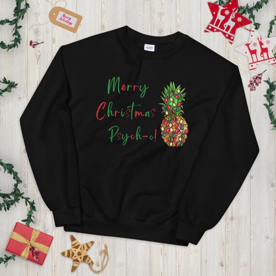 pineapple christmas jumper