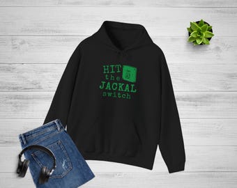 Psych TV Show Hoodie: Burton Guster 'Hit The Jackal Switch' Quote