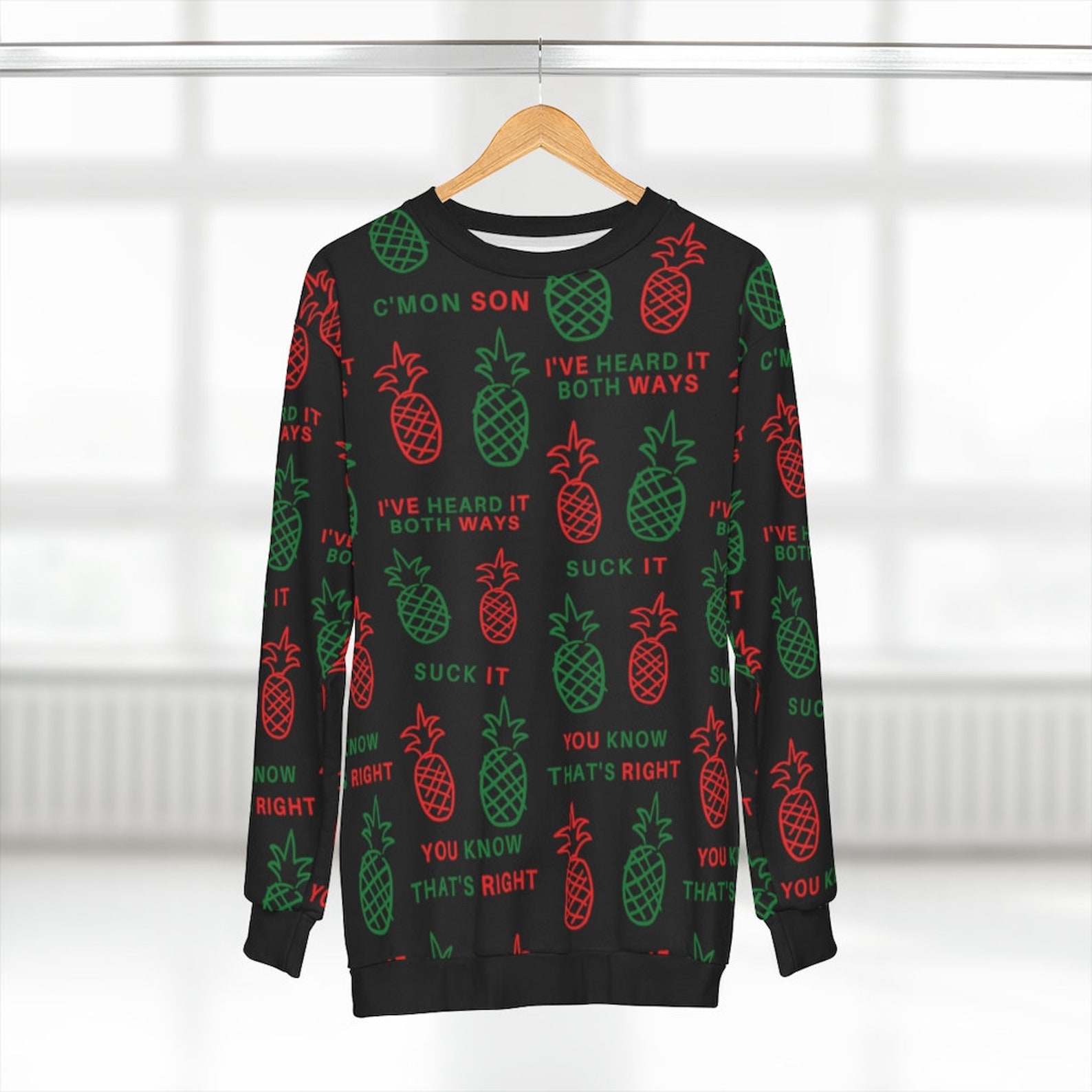 psych christmas sweater