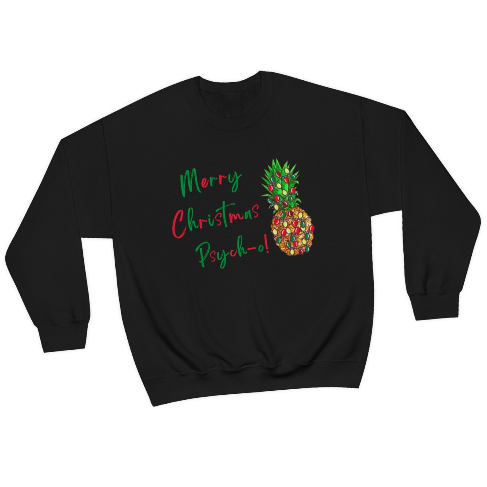 psych christmas sweater
