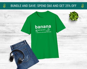 Shawn Spencer Banana Definition T-Shirt: Funny Psych TV Show Tee