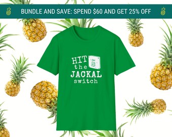 Hit the Jackal Switch Psych TV Show T-Shirt