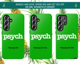 Psych TV Show Android Case: Impact Resistant Shawn Spencer Phone Case