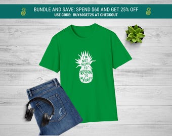 Psych TV Show Pineapple T-Shirt: Not Inclined To Resign To Maturity