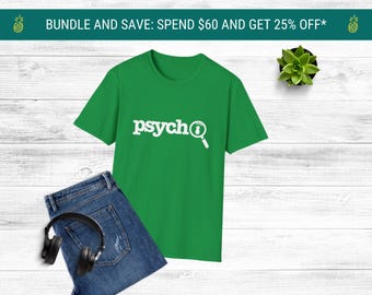 Funny Psych-O T-Shirt: Pineapple Psych TV Show Fan Tee