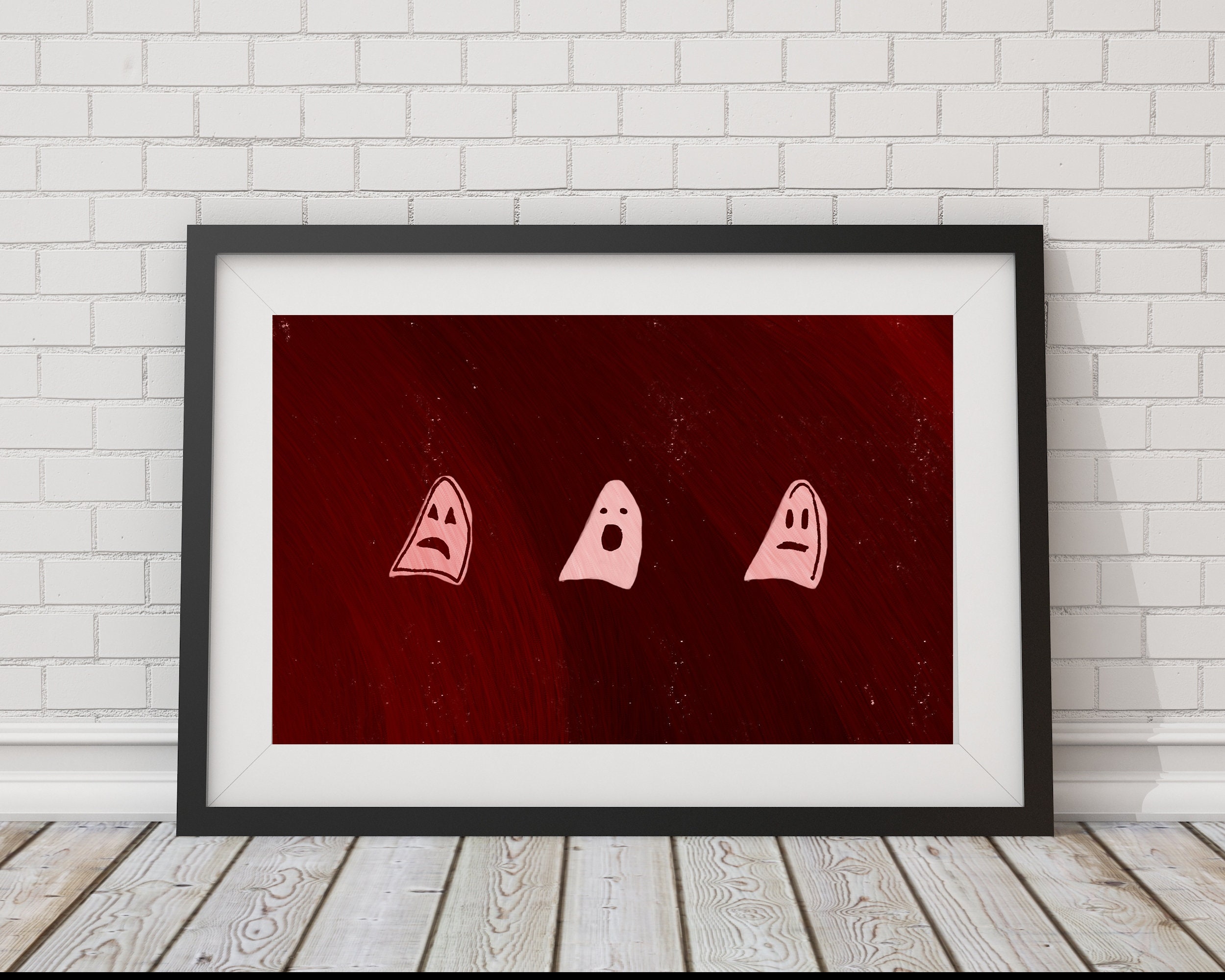 Ghost Digital Print - Etsy