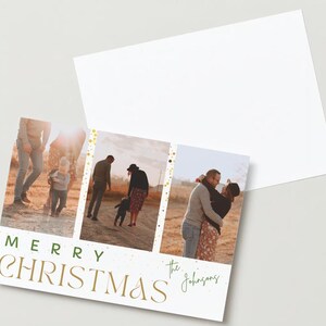 Merry Christmas - Customizable Photo Card Template