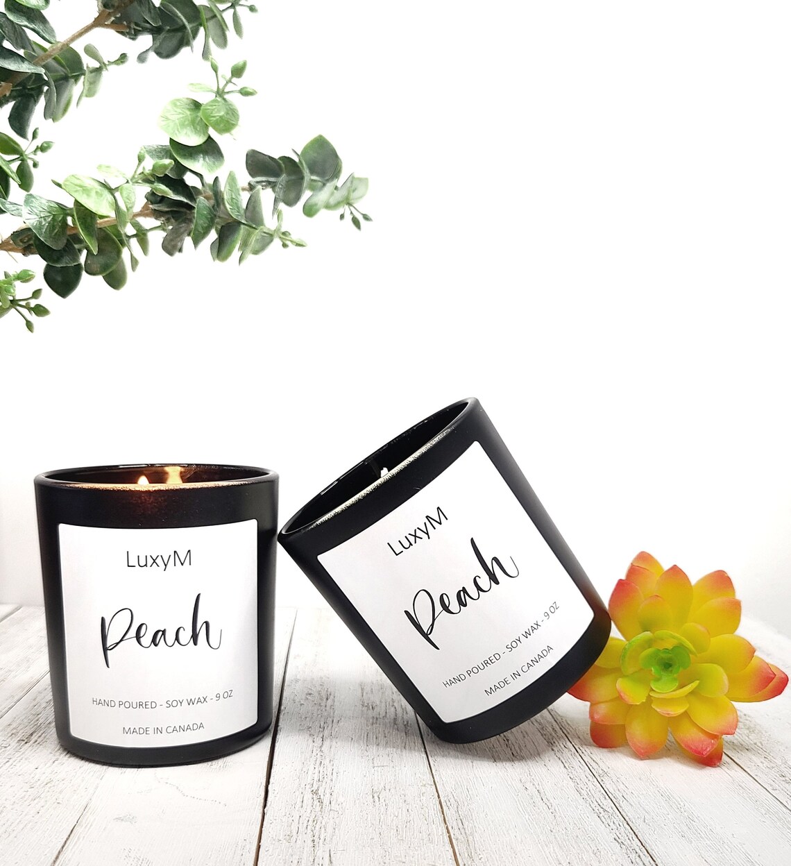 LuxyM 10 Oz Candle Jars for Making Candles Candle jar with Etsy