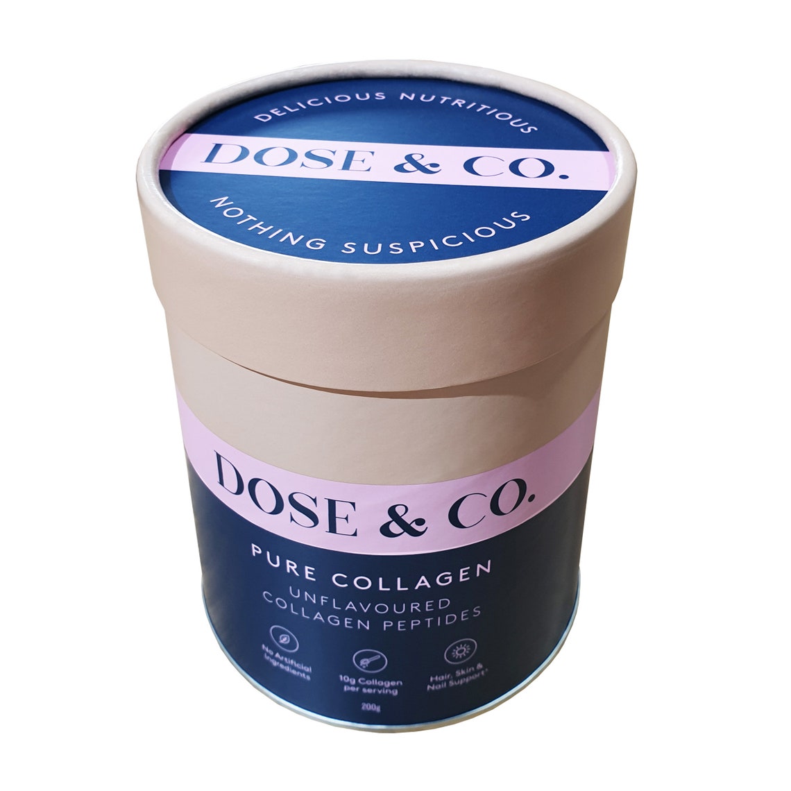 Dose and Co Pure Collagen Unflavored 200gm. DHL EXPRESS Etsy