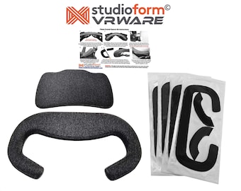 Pimax Crystal Face Foam Upgrade Kit, mousse viscoélastique grise