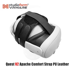 Quest 3 Comfort Strap Studioform V2 Apache PU Leather
