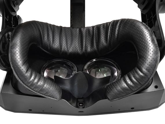 Tappetino per occhi maschera viso in pelle gioco VR per Pimax Crystal
