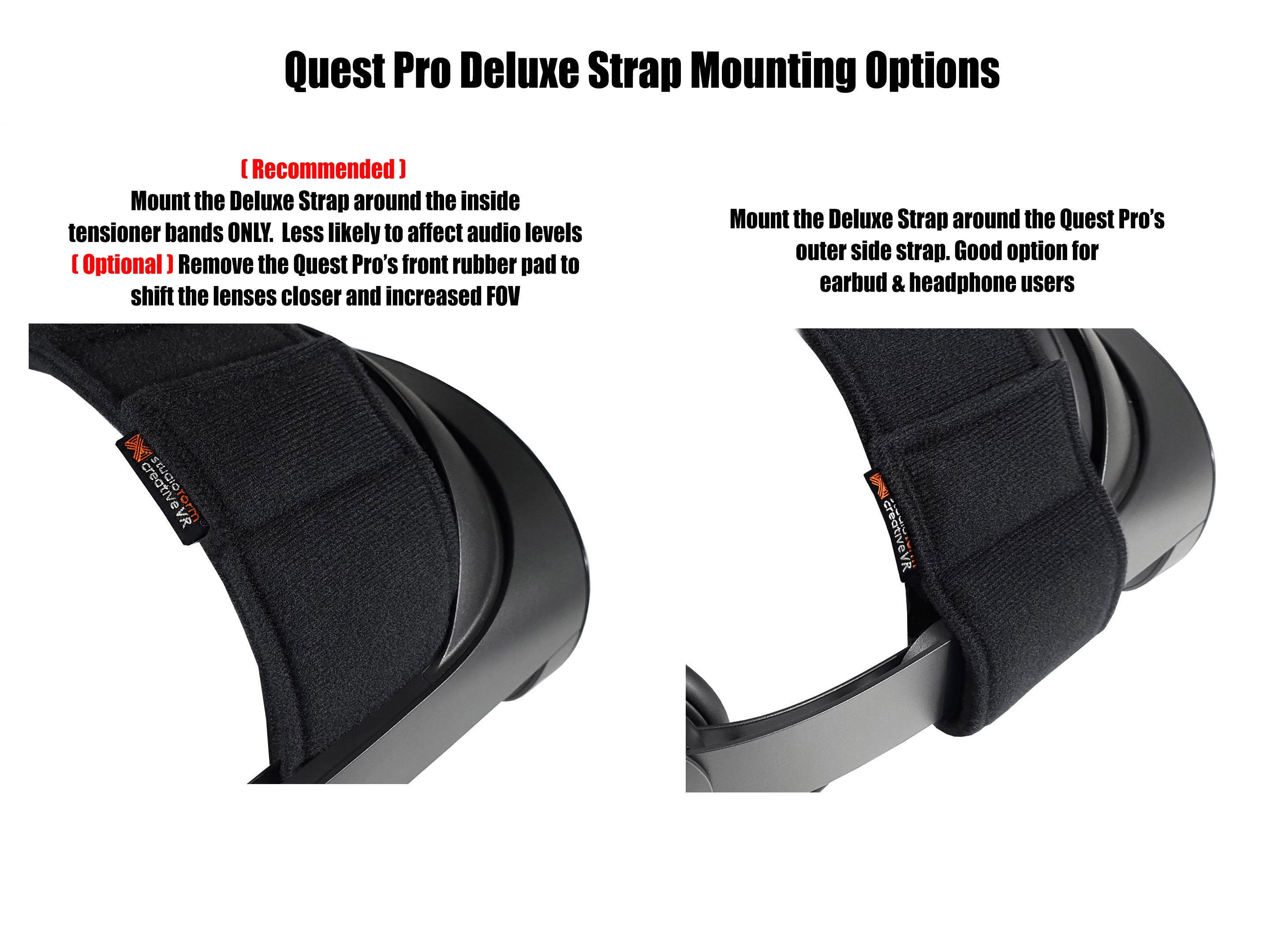 Dramatically improved my FOV on Quest 3 with Creative Studioform strap :  r/OculusQuest