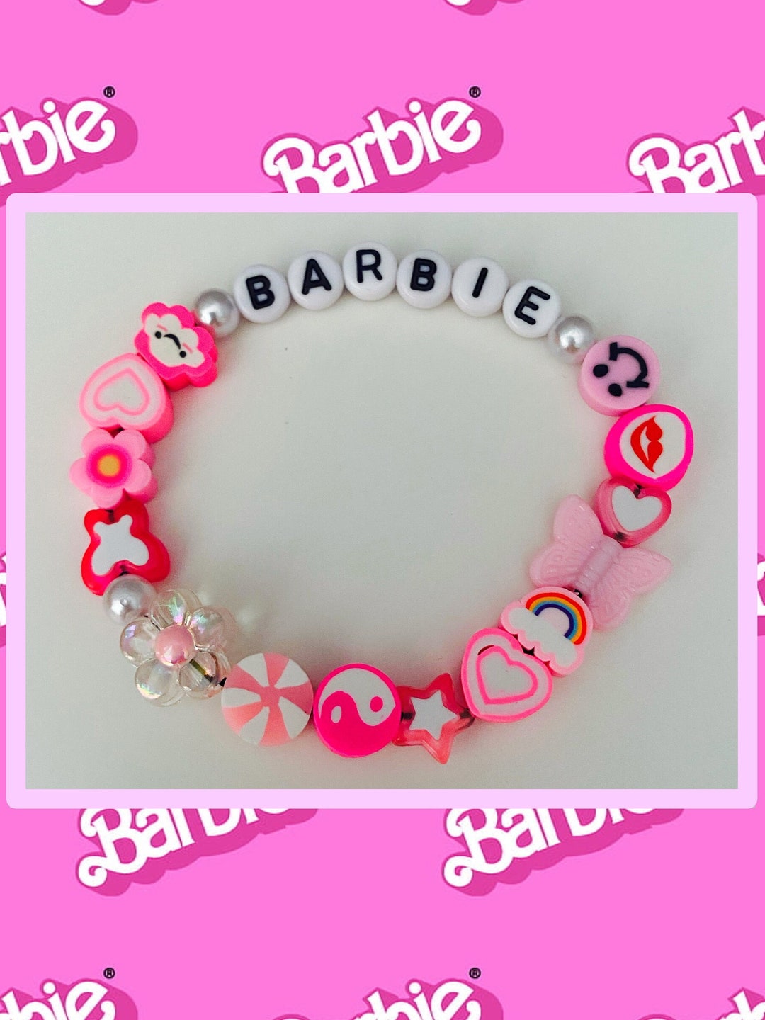 Barbie Y2k Vibes Pink Pretty 90s Aesthetic Movie Jewellery - Etsy