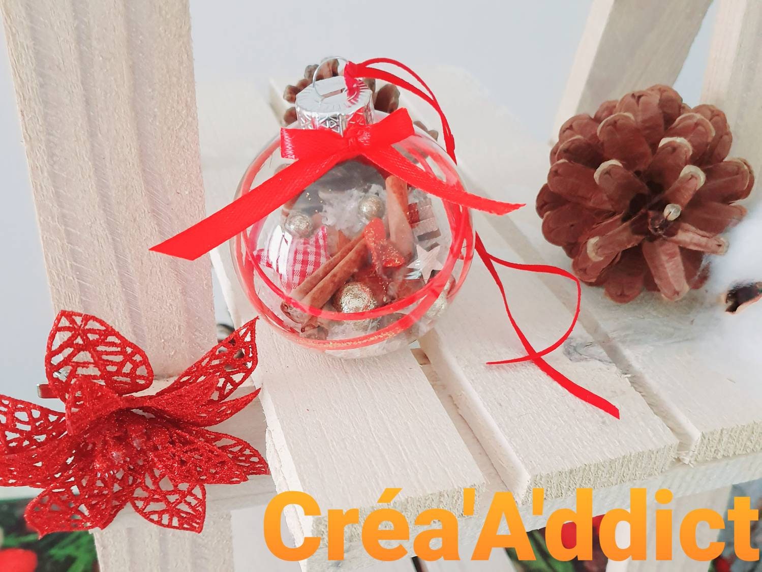 Boules de Fleurs Séchées et Canelle Naturelle