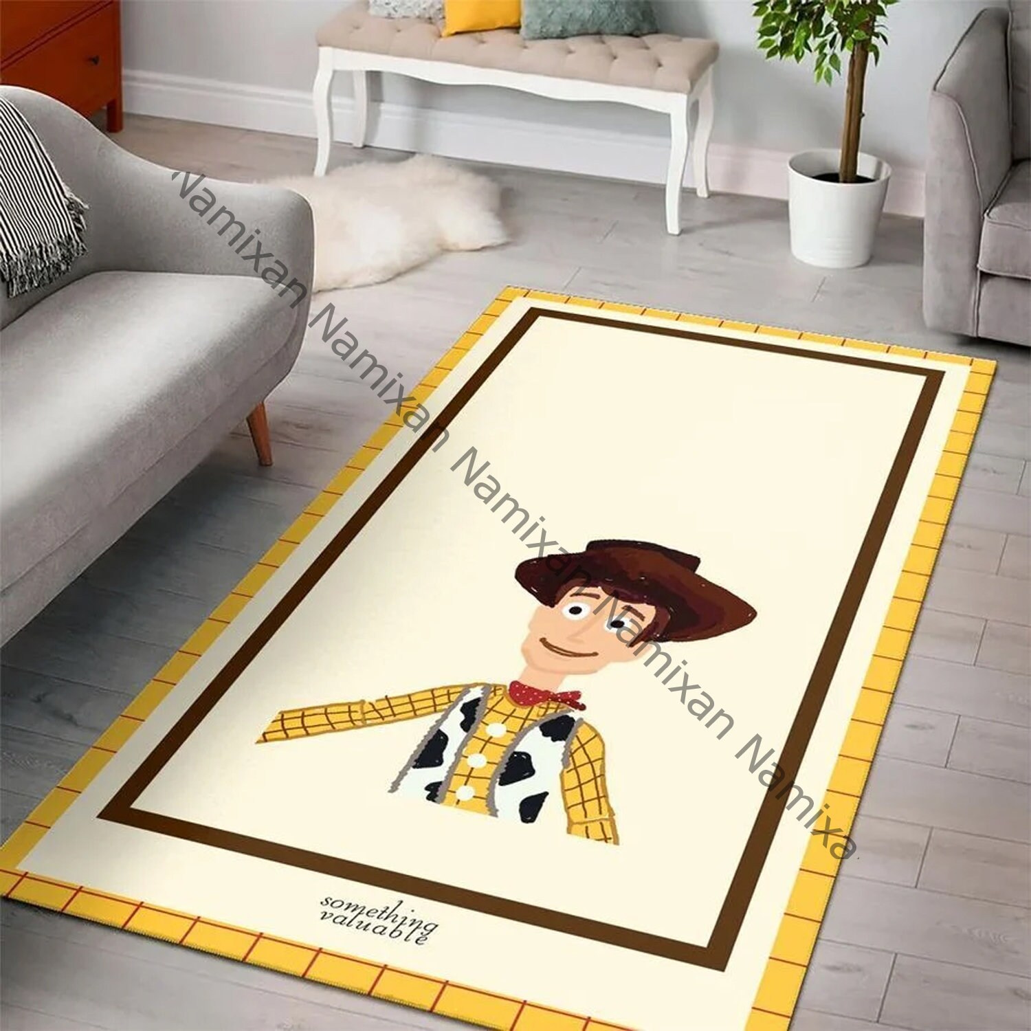 Disney Toy Story Rectangle Rug Disney Toy Story Area Rug Etsy