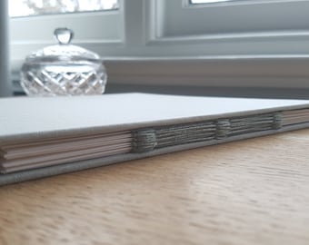 Square photo album - handmade