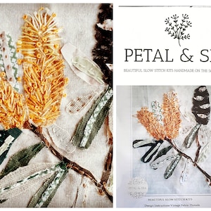 Stitch Kits By PETAL & SEA Banksia Flower